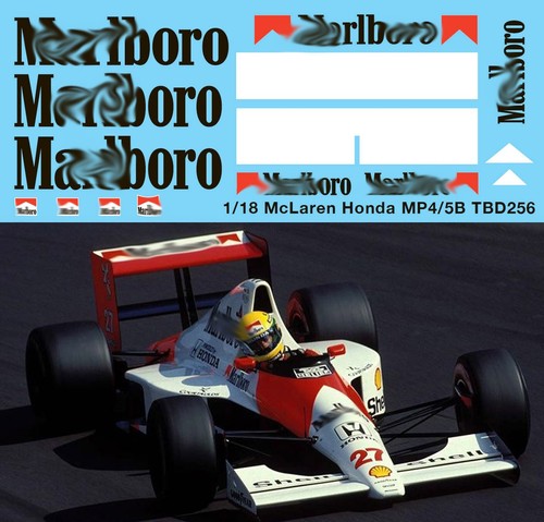 Decals per mclaren - 1/18,