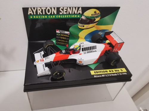 Ayrton senna 1990 minichamps - ayrton,