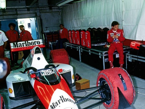 Photo ayrton senna mclaren - photo,