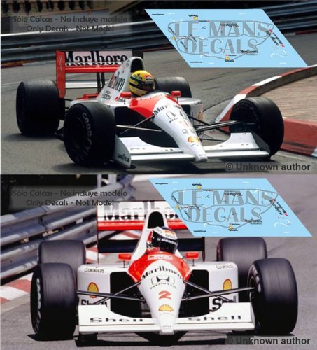 Decals mclaren mp4 - mclaren, monaco