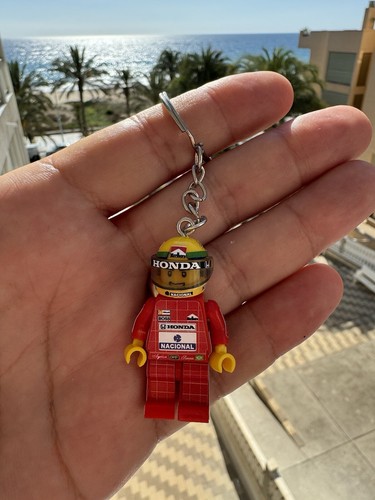 Ayrton senna keyring winner - ayrton,