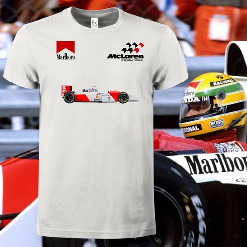 Shirt ayrton senna - f1,