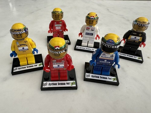 Minifigure senna history - f1,