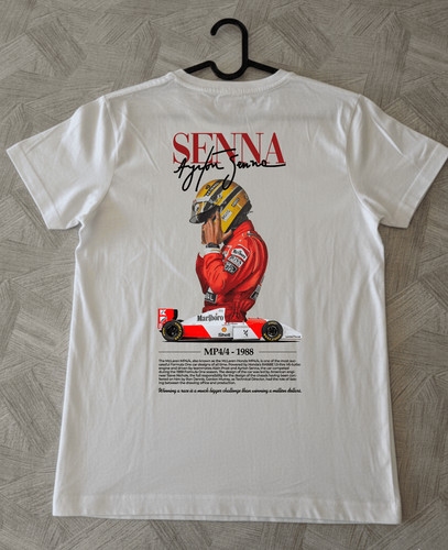 Ayrton senna shirt mclaren - senna, t-shirt