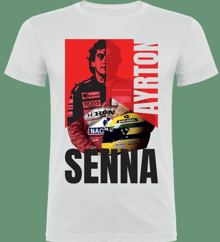 Shirt ayrton senna mclaren - senna,