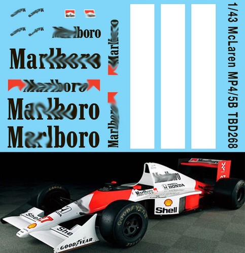 43decals per mclaren - 1/43decals,
