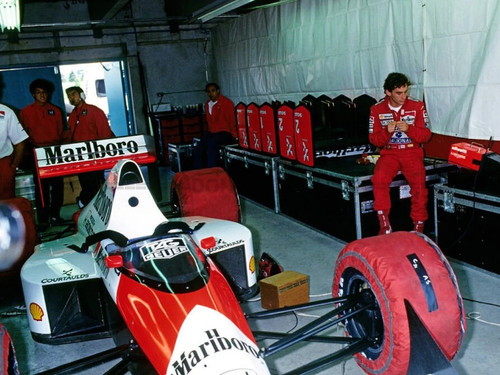Photo ayrton senna mclaren - ayrton,