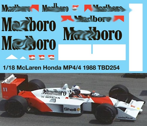 Decals per mclaren mp4 - decals,